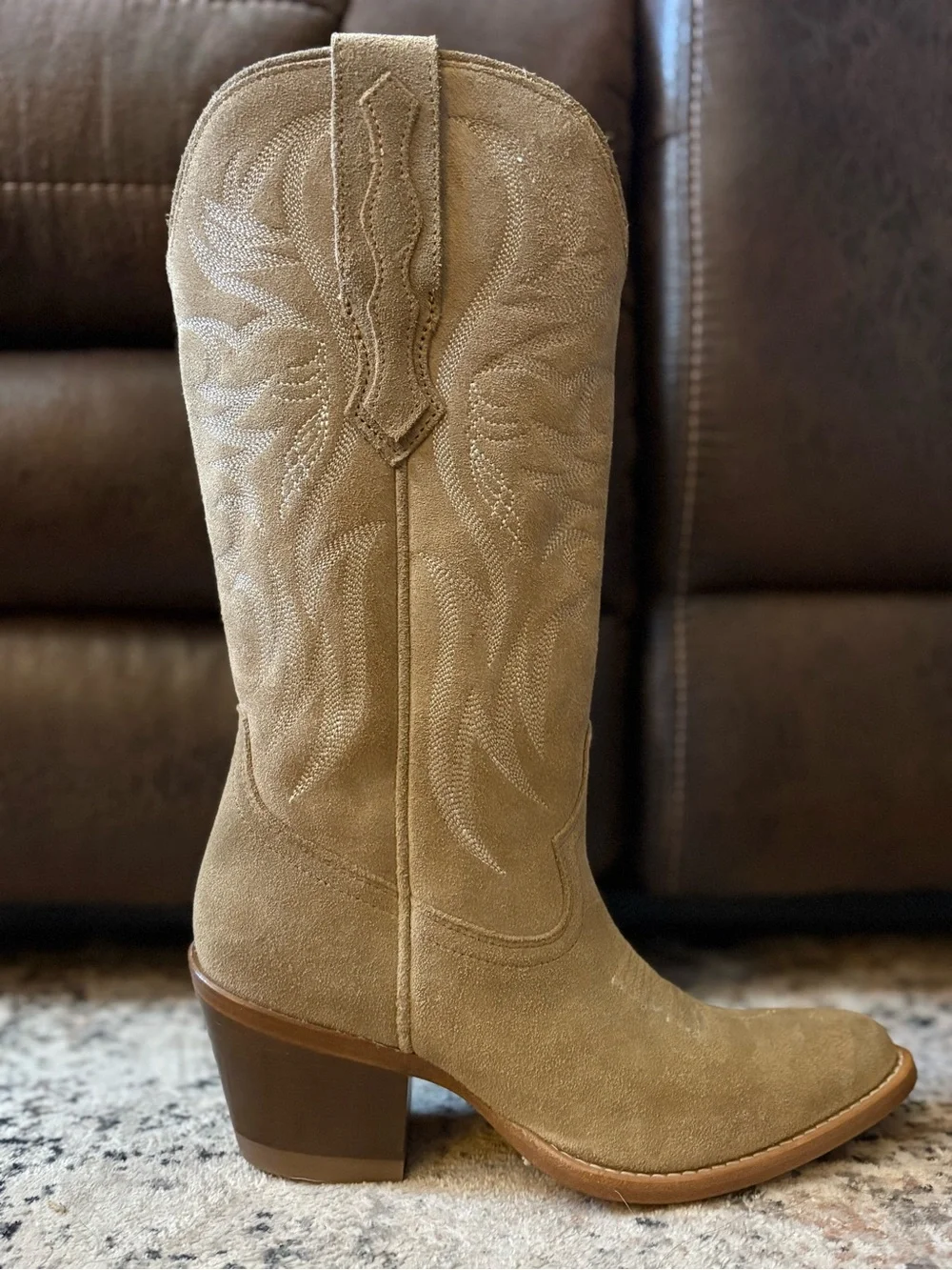 Idyllwind Tan Suede Western Boot